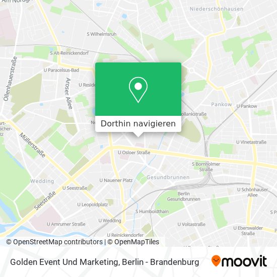 Golden Event Und Marketing Karte