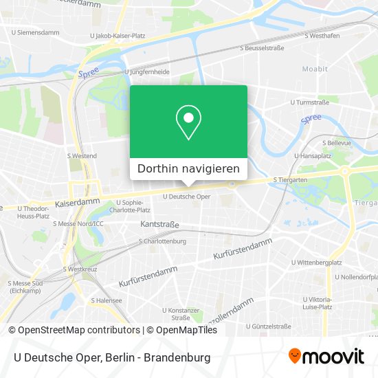 U Deutsche Oper Karte