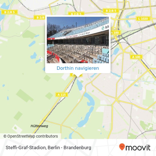 Steffi-Graf-Stadion Karte