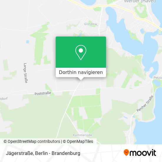 Jägerstraße Karte