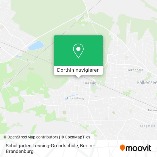 Schulgarten Lessing-Grundschule Karte