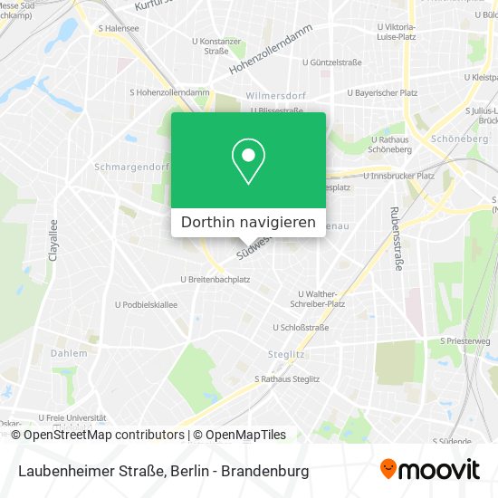 Laubenheimer Straße Karte