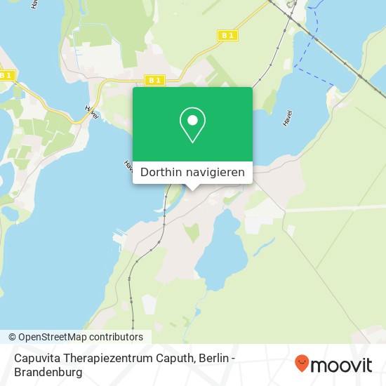 Capuvita Therapiezentrum Caputh Karte