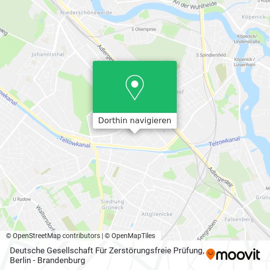 Deutsche Gesellschaft Für Zerstörungsfreie Prüfung Karte