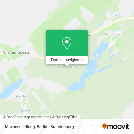 Maxseesiedlung Karte