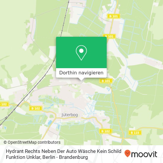 Hydrant Rechts Neben Der Auto Wäsche Kein Schild Funktion Unklar Karte