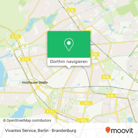 Vivantex Service Karte