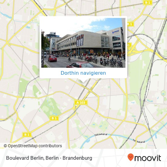 Boulevard Berlin Karte