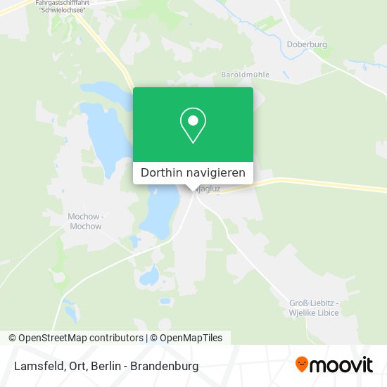 Lamsfeld, Ort Karte