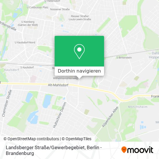 Landsberger Straße / Gewerbegebiet Karte