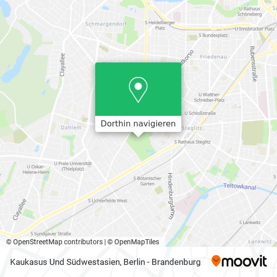 Kaukasus Und Südwestasien Karte