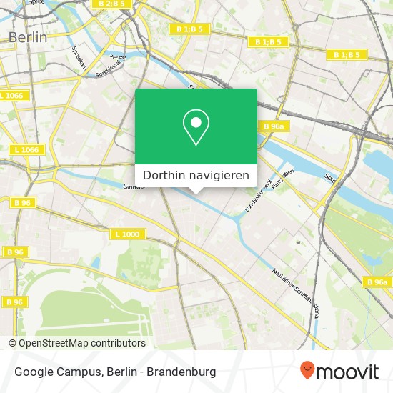 Google Campus Karte