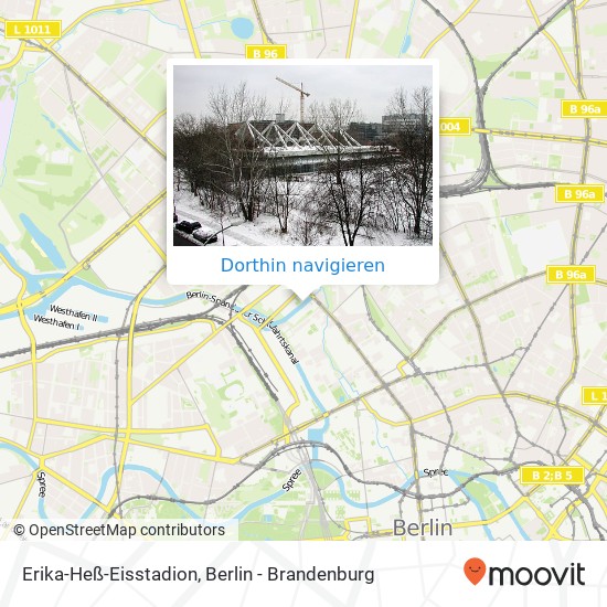 Erika-Heß-Eisstadion Karte