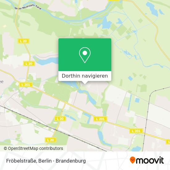Fröbelstraße Karte