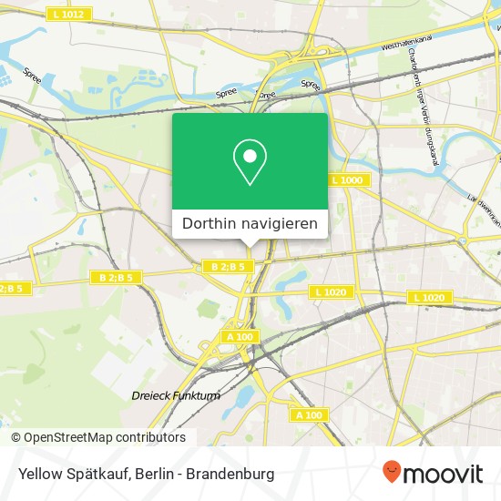 Yellow Spätkauf Karte