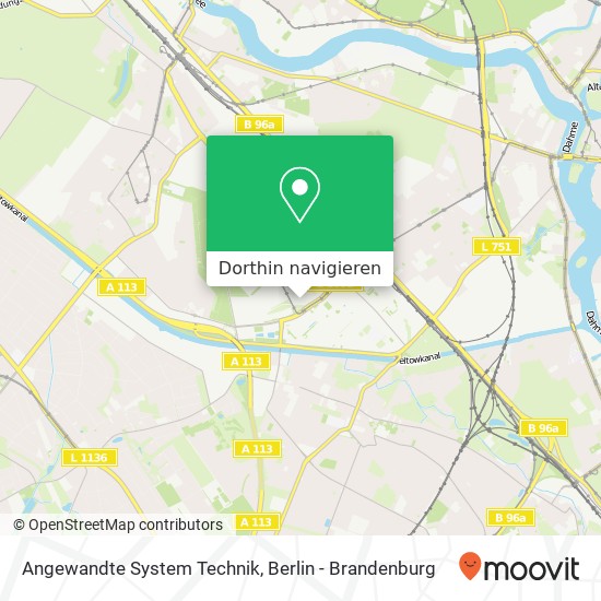 Angewandte System Technik Karte