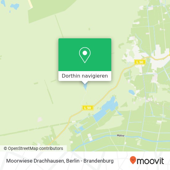 Moorwiese Drachhausen Karte