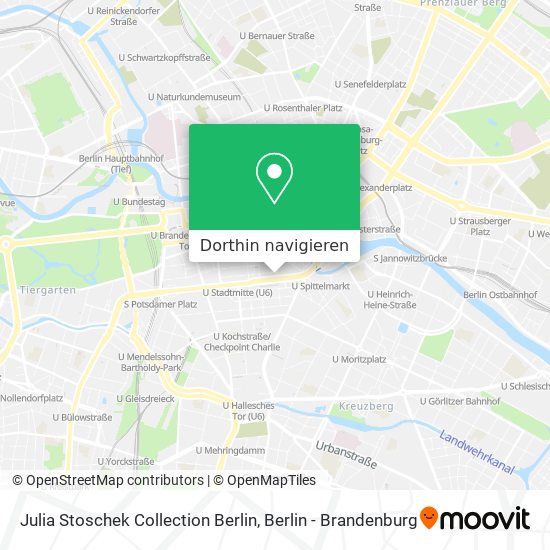 Julia Stoschek Collection Berlin Karte
