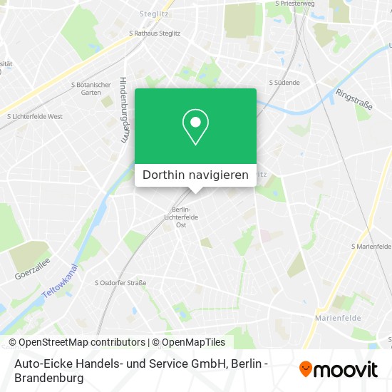 Auto-Eicke Handels- und Service GmbH Karte