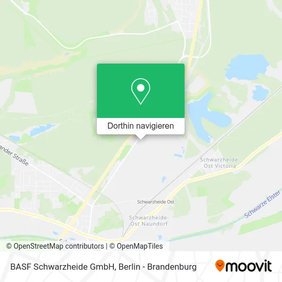 BASF Schwarzheide GmbH Karte