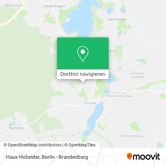 Haus Holunder Karte