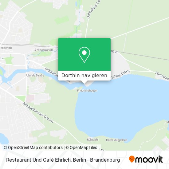 Restaurant Und Café Ehrlich Karte