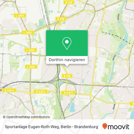 Sportanlage Eugen-Roth-Weg Karte