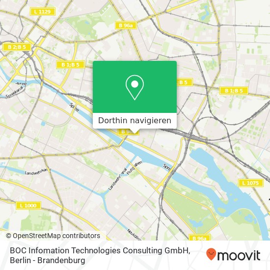 BOC Infomation Technologies Consulting GmbH Karte