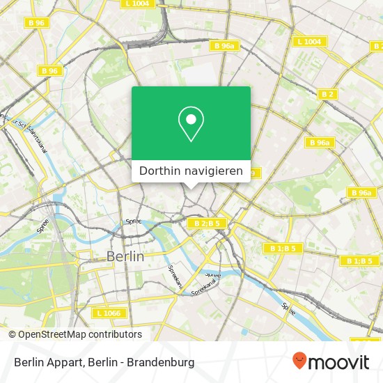 Berlin Appart Karte
