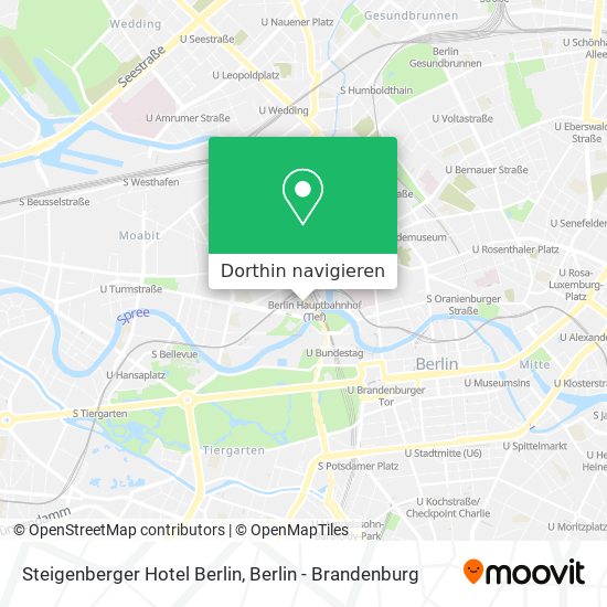 Steigenberger Hotel Berlin Karte
