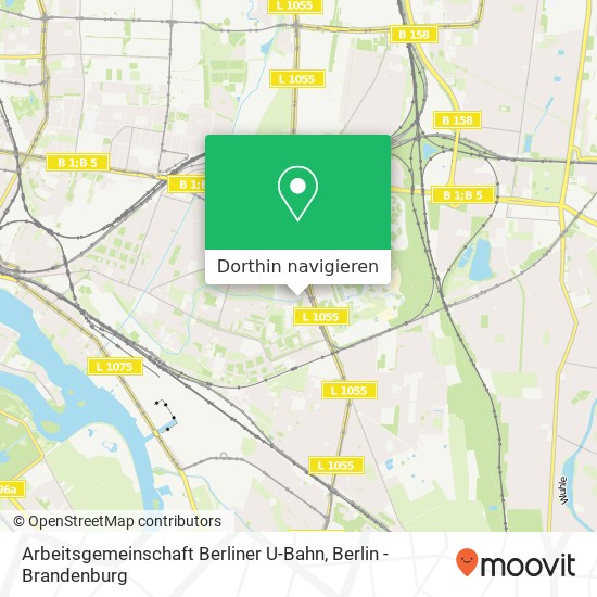 Arbeitsgemeinschaft Berliner U-Bahn Karte