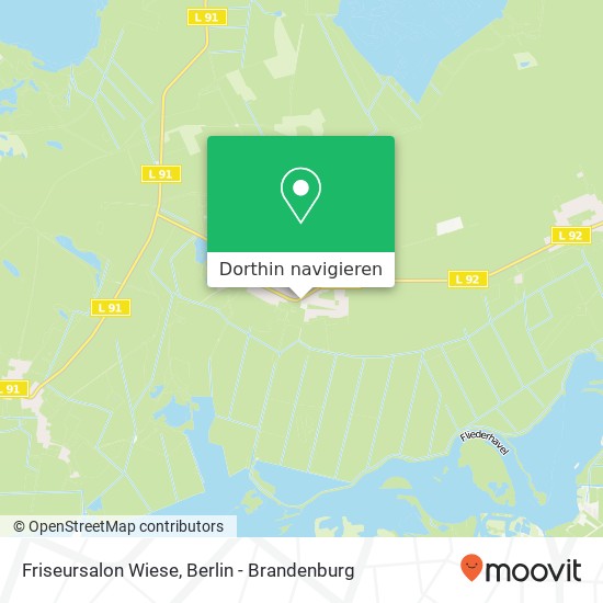 Friseursalon Wiese, Dorfstraße 29 Karte