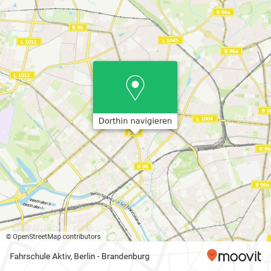 Fahrschule Aktiv, Reinickendorfer Straße 54 Karte