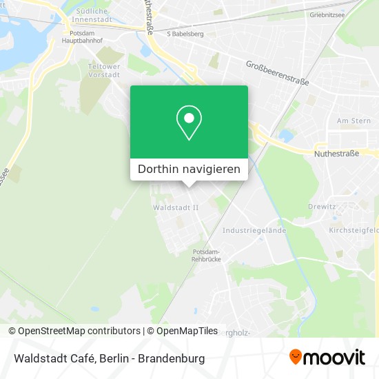 Waldstadt Café Karte
