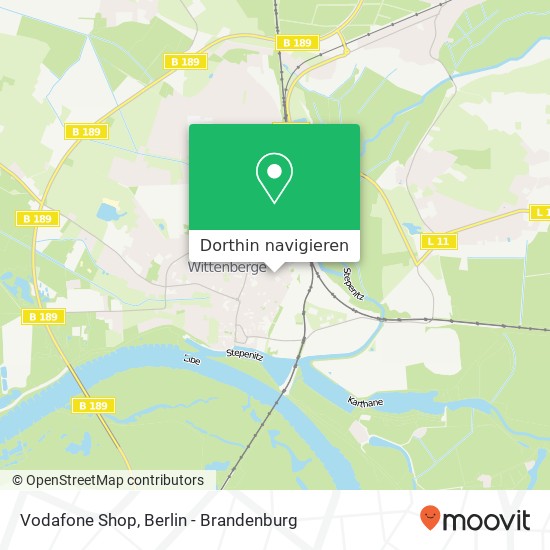 Vodafone Shop, Bahnstraße 24 Karte