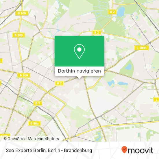 Seo Experte Berlin, Bizetstraße 127 Karte