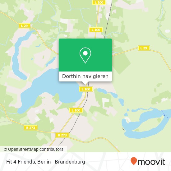 Fit 4 Friends, Thälmannstraße 118 Karte