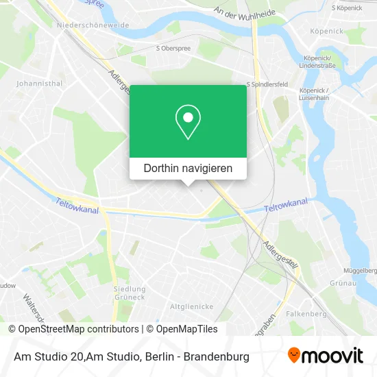 Am Studio 20,Am Studio Karte