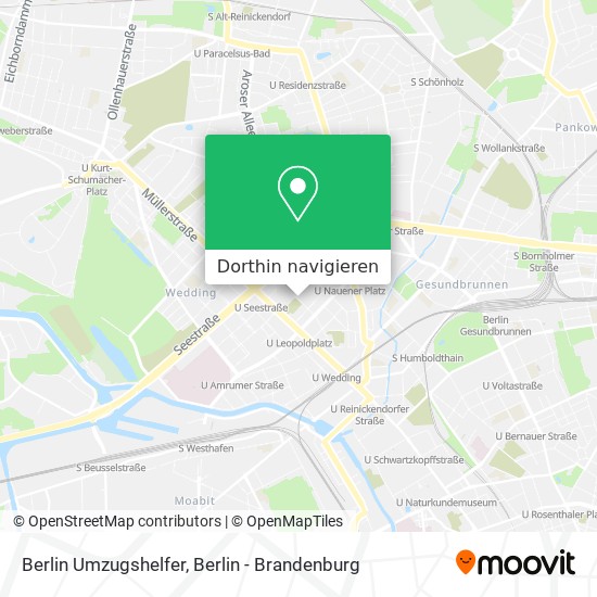 Berlin Umzugshelfer Karte
