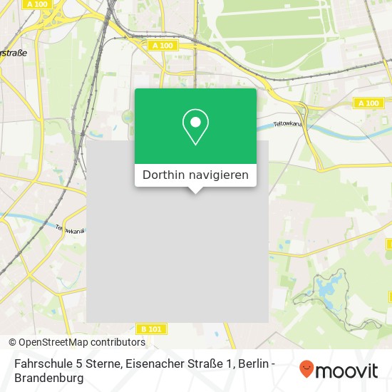 Fahrschule 5 Sterne, Eisenacher Straße 1 Karte