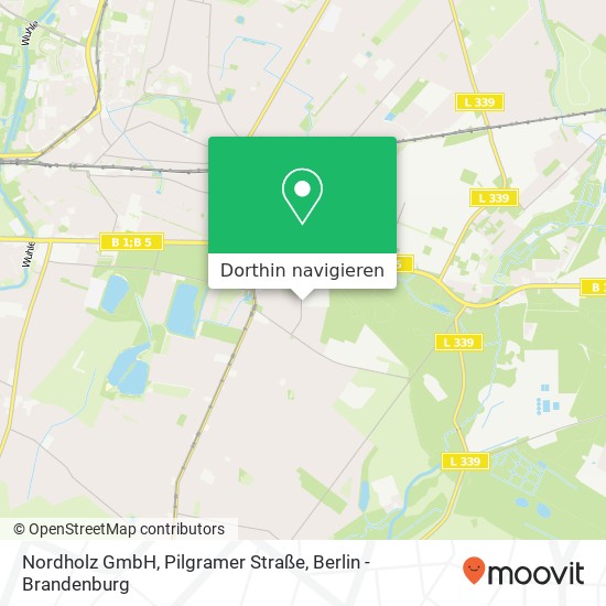 Nordholz GmbH, Pilgramer Straße Karte
