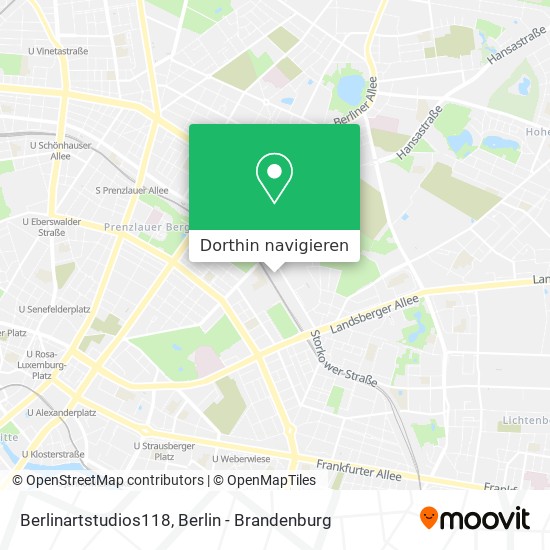 Berlinartstudios118 Karte