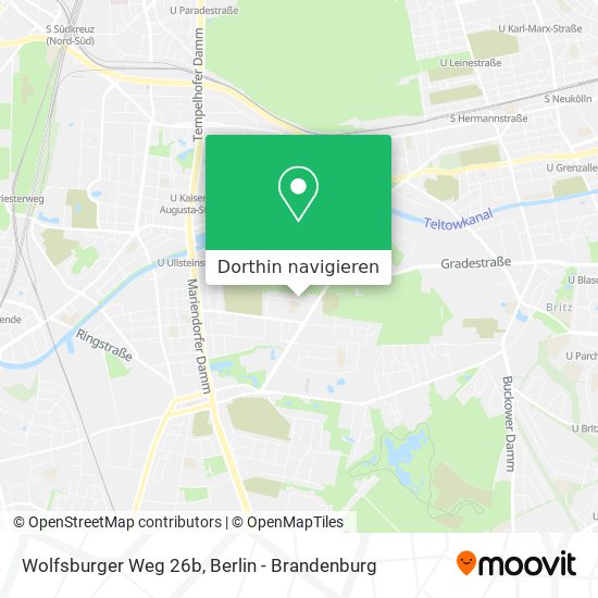 Wolfsburger Weg 26b Karte
