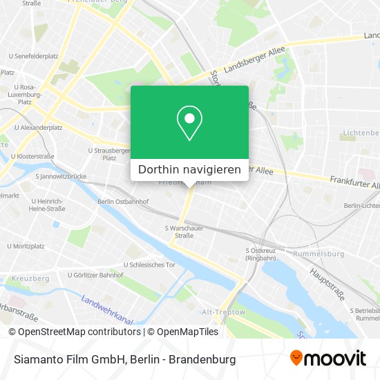 Siamanto Film GmbH Karte