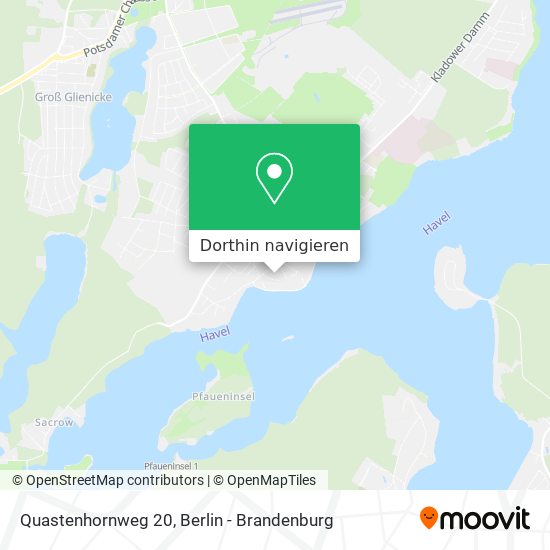 Quastenhornweg 20 Karte