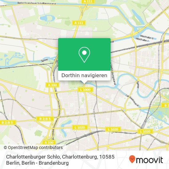 Charlottenburger Schlo, Charlottenburg, 10585 Berlin Karte