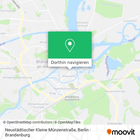 Neustädtischer Kleine Münzenstraße Karte