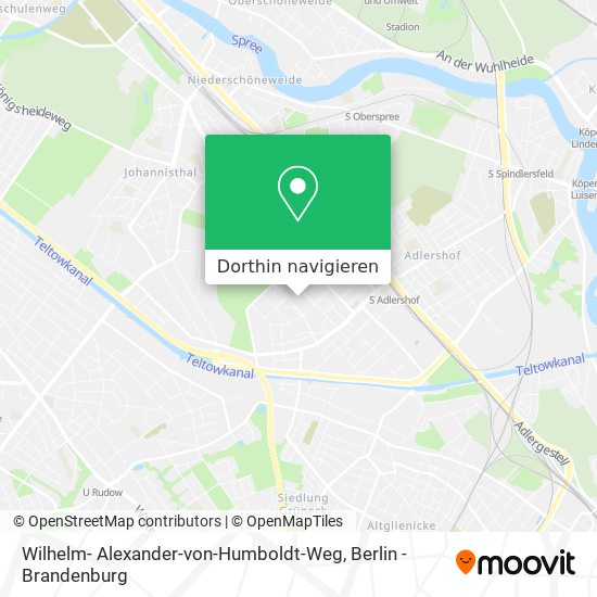 Wilhelm- Alexander-von-Humboldt-Weg Karte