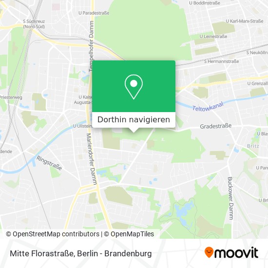 Mitte Florastraße Karte