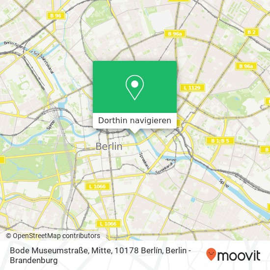 Bode Museumstraße, Mitte, 10178 Berlín Karte